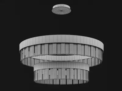 Solarin Twin Lamp 3D model