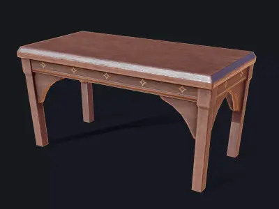 Astro Magic Table Low-poly 3D model