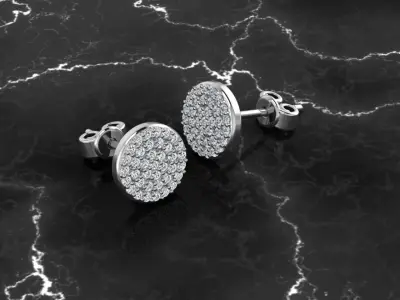 Earring Jewelry 3D print model order