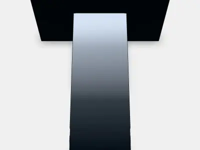 MATALSKARE Wall mounted extractor hood 1 Low-poly 3D model