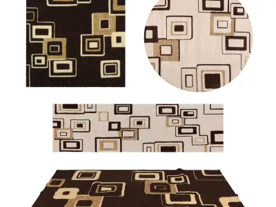 Rugs No 331 Low-poly 3D model