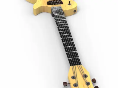 Guitar Free 3D model