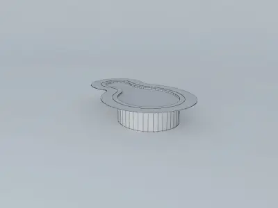 pool bowl Free 3D model