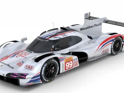 Porsche 963 LMDh 3D model