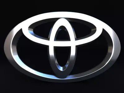 Toyota Logo 3D model