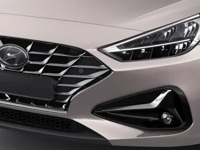 Hyundai i30 2020 3D model