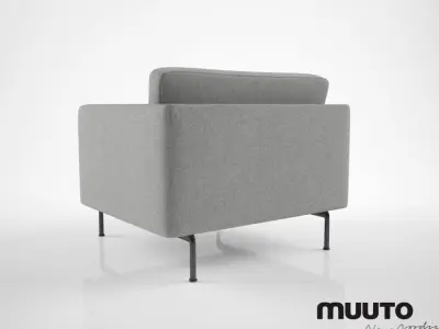 Muuto Outline chair 3D model