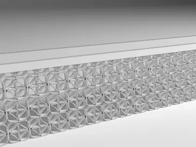 Bar with Jali 3D model