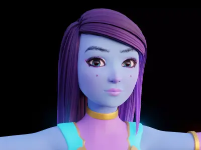 Game Chracter - READY TO RIG 3D model