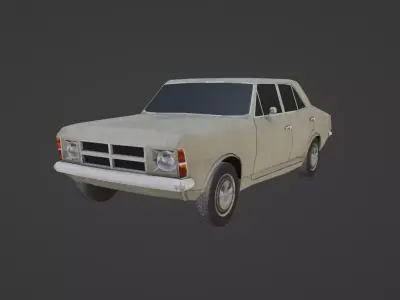 Chevrolet Opala 1975 Low-poly 3D model