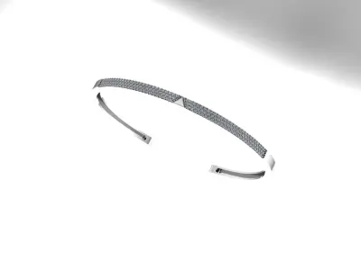 Triangle Bracelet 3D print model