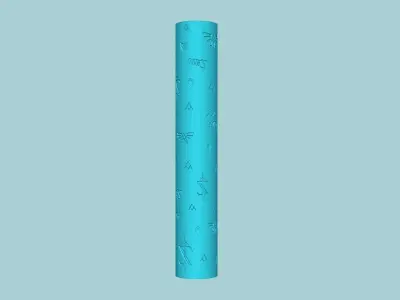 Texture Roll 59 - Zelda Negative - Fondant Decoration Maker 3D print model