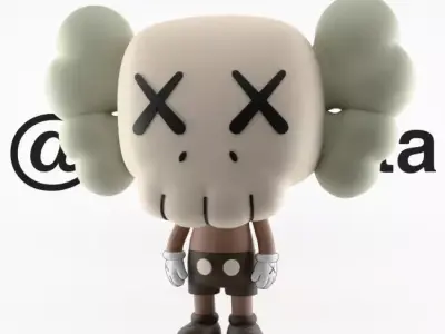 Kaws Companion Funko Pop for Print 3D print model