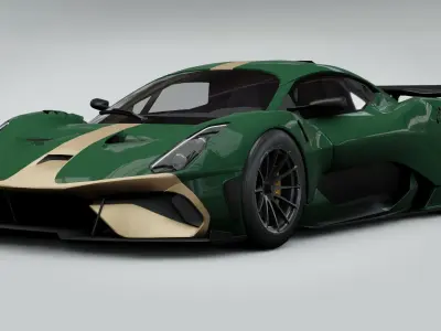 Brabham BT62 R 3D model