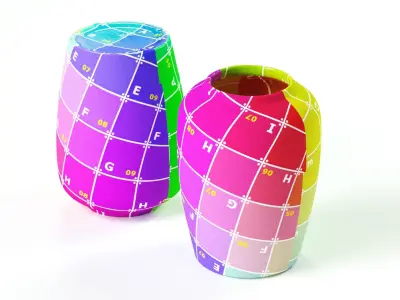 POLYPASTA - Broste Copenhagen Chp Curve Vase 3D model