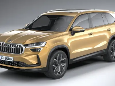 Skoda Kodiaq 2024 3D model