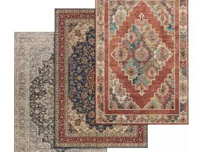 Rug Set 871 3D model
