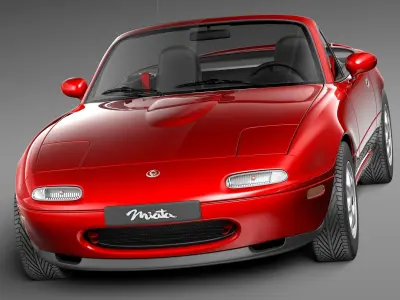 Mazda MX-5 Miata 1989-1997 3D model