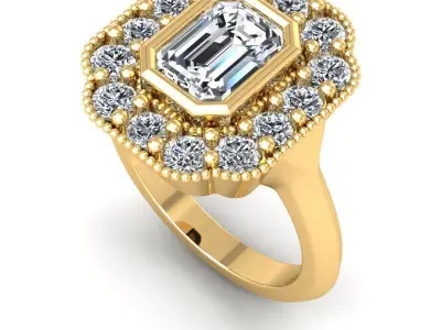 3D CAD NJ-1617-Ring 3D print model