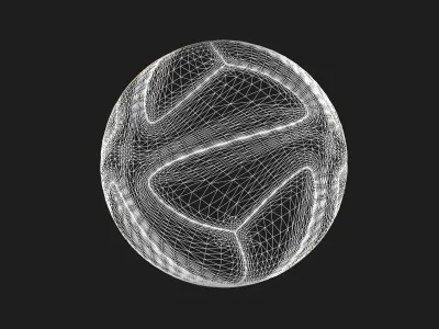 Brazuca Soccer Ball 3D model