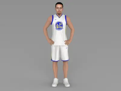 Stephen Curry ready for full color 3D printing 3D print model