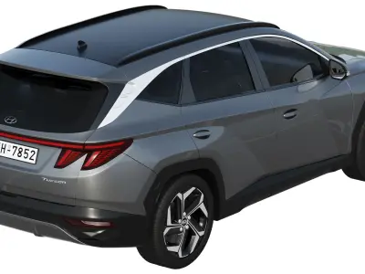 Hyundai Tucson 2021 3D model