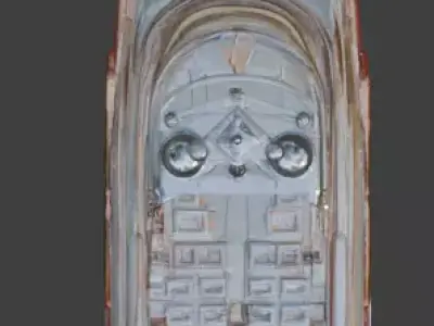 Luxury Christmas Edition Sport Yacht 3D Model 3D model