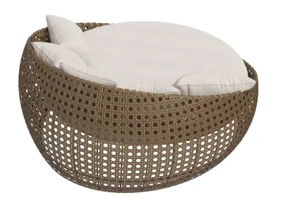 Restoration Hardware St Martin Daybed 3D model