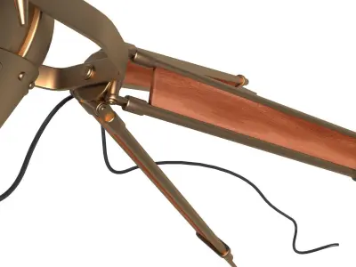 Hollywood Film Spotlight Floor Lamp 3D model