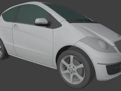 Mercedes-Benz W169 3 Door 3D Model 3D model