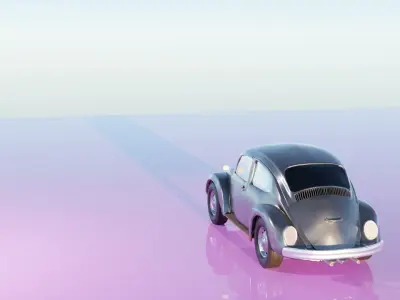 Volkswagen The Beetle 3D model