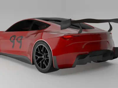 Tesla Roadster GT 3D model