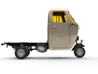 Piaggio Ape 1950 3D model
