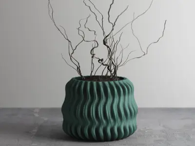 vase 3d print 490 3D print model