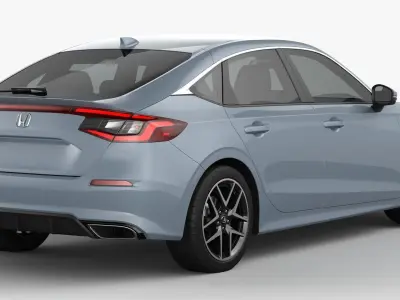 Honda Civic Hatchback 2022 3D model