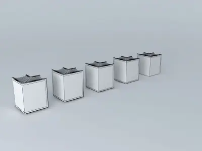 Corner for glass block Free 3D model