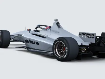 Dallara IL 15 speeway 2022 Template 3D model