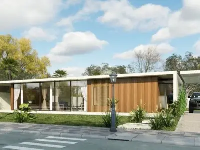  Exterior House Scene  3D model