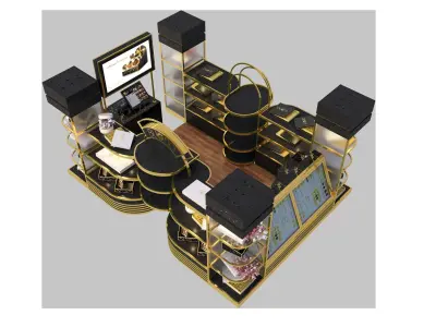 CHOCOLATE KIOSK 3D MODEL 3D model