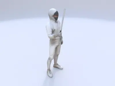 Fencing 3D model