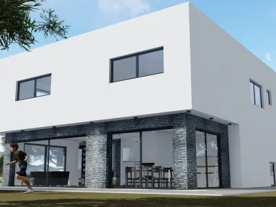 LUXURY MODERN HOUSE 3D model