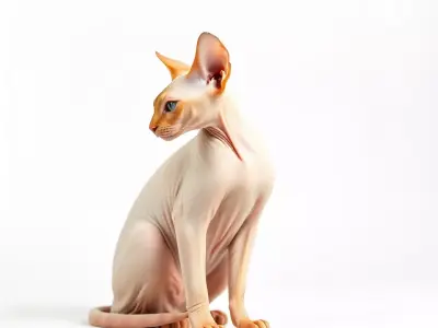 Sphynx Cat Elegance model pack Low-poly 3D model