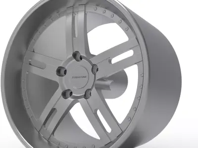 FORGELINE FS3P v2 WHEEL 3D PRINT MODEL  3D print model