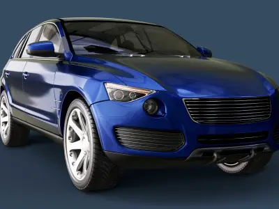 SUV CAR 3D model from CGTrader