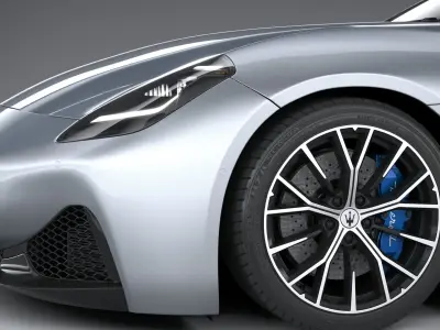 Maserati GranTurismo Modena 2023 3D model