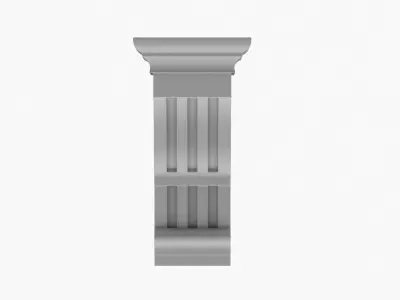 Scroll Corbel 47 - 3D Printable 3D model