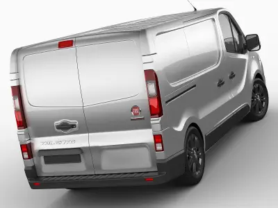 Fiat Talento 2016 Panel Van 3D model