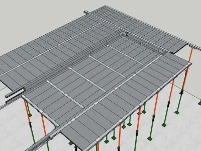 Aluminium Formwork 3D print model