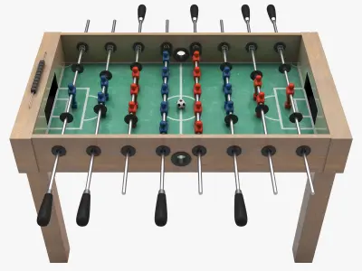 Foosball Table 3D model