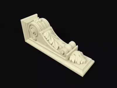 pilaster 3D model 7
